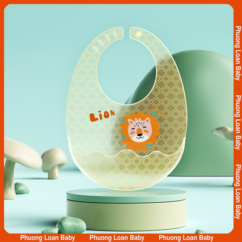 Yếm máng Silicon mỏng nhẹ cho bé