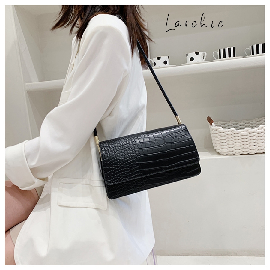 Túi Kẹp Nách, Đeo Vai Nữ Size 24 Phong Cách Hàn Quốc Hot Trend 2023 Larchic LC0017