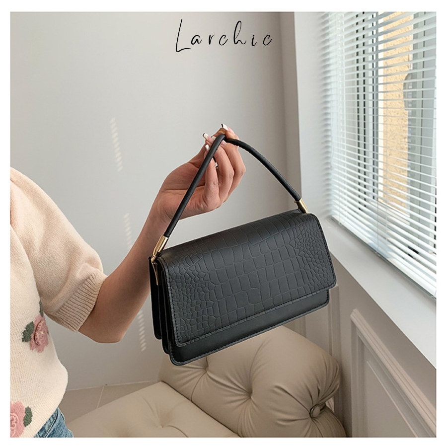 Túi Kẹp Nách, Đeo Vai Nữ Size 24 Phong Cách Hàn Quốc Hot Trend 2023 Larchic LC0017