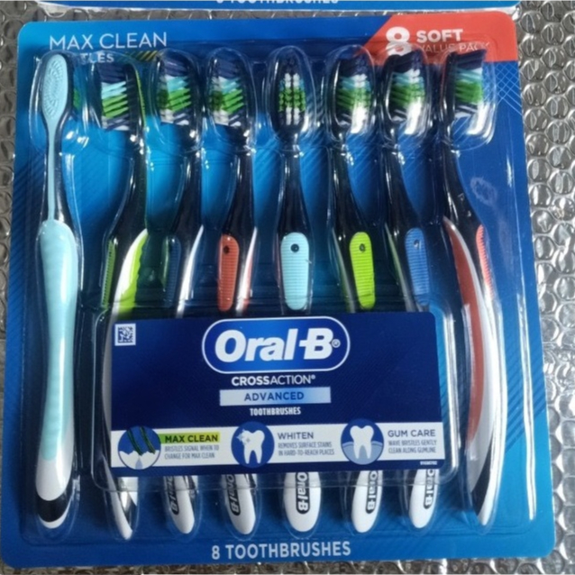 Bàn chải Oral-B Crossaction Advanced Costco bàn chải đánh răng toothbrush của Mỹ