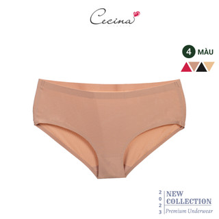 Quần lót nữ 𝐂𝐄𝐂𝐈𝐍𝐀 không đường may, bề mặt vải có lỗ thoát ẩm thoáng mát, dễ chịu - CBI005