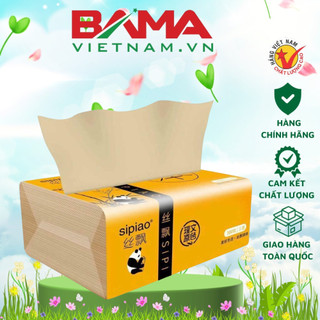 Giấy ăn gấu trúc sipiao 1 thùng 30gói - giấy ăn gấu trúc sipiao siêu dai loại 1 siêu vip, giấy ăn sipiao