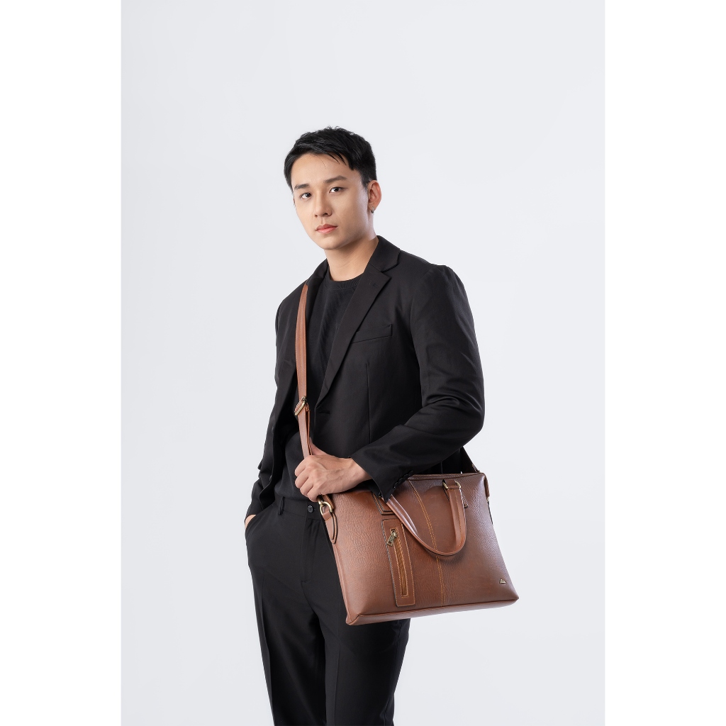 Cặp da nam công sở thời trang Lata CA42