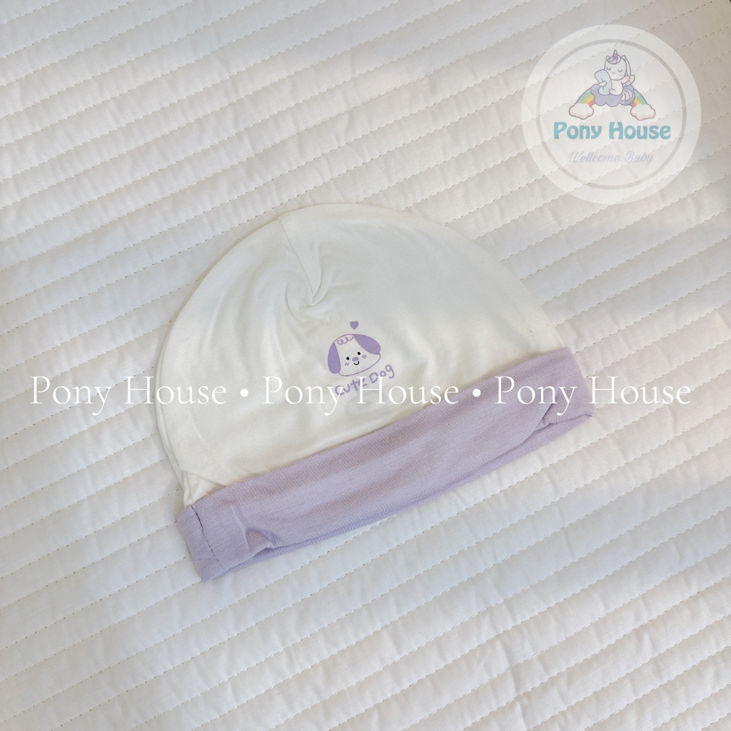 Mũ Sơ Sinh La Pomme Siêu Mềm Mịn Cho Bé Trai Bé Gái Sơ Sinh/Newborn/NB