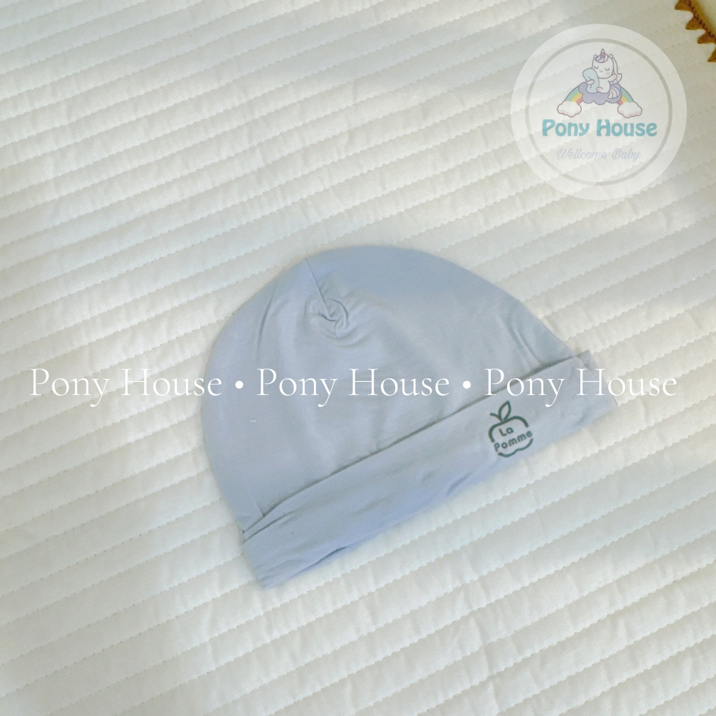 Mũ Sơ Sinh La Pomme Siêu Mềm Mịn Cho Bé Trai Bé Gái Sơ Sinh/Newborn/NB