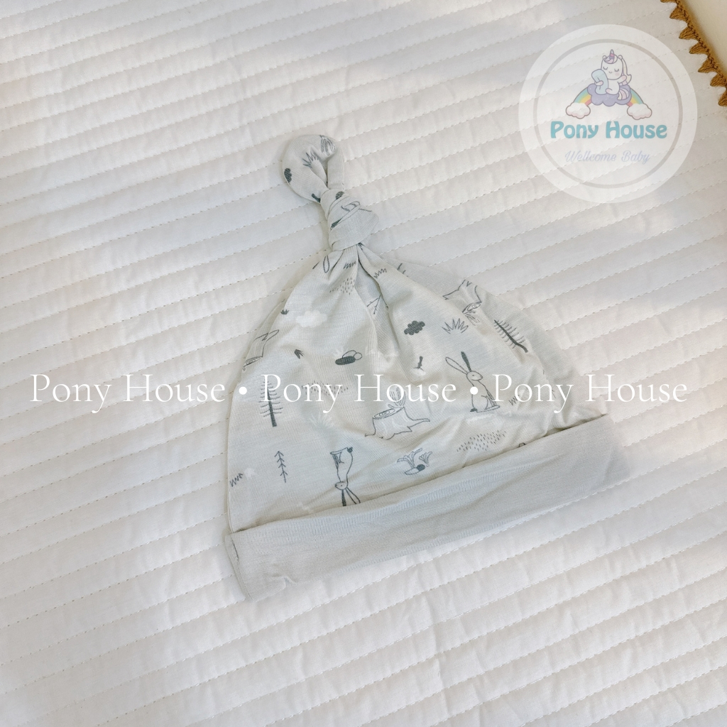 Mũ Sơ Sinh La Pomme Siêu Mềm Mịn Cho Bé Trai Bé Gái Sơ Sinh/Newborn/NB