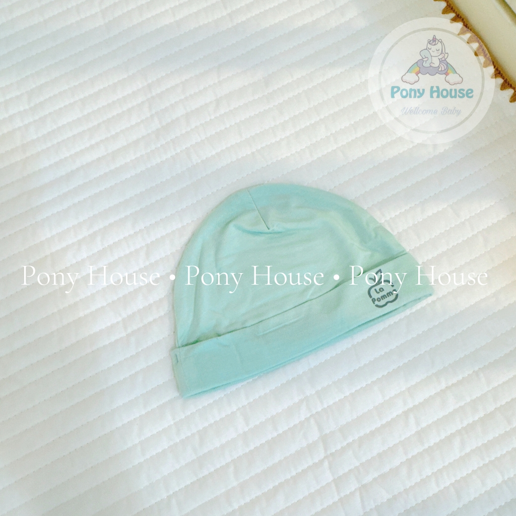 Mũ Sơ Sinh La Pomme Siêu Mềm Mịn Cho Bé Trai Bé Gái Sơ Sinh/Newborn/NB