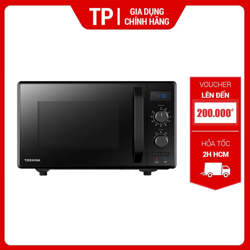 Lò vi sóng có nướng Toshiba MW2-AG24PC - Dung tích 24L - Hàng chính hãng - Bảo hành 12 tháng