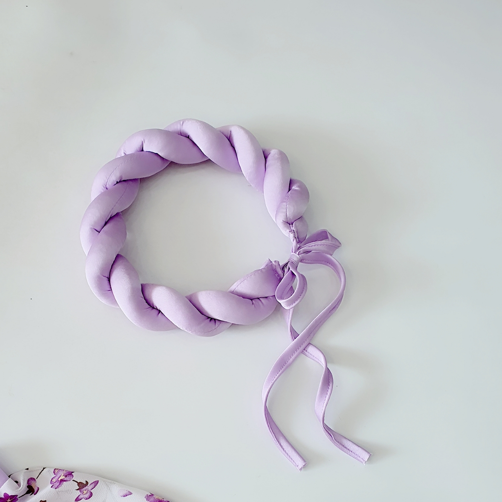 Áo Dài Voan Pháp Hoa Nhí Cho Bé Gái 3-18 Kg ,Chất Mềm Mịn