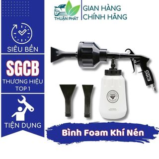 Bình tạo bọt tuyết rửa xe khí nén SGCB bình phun bọt tuyết cầm tay SGGC088 bìnhFoam1000ml Thuận Phát