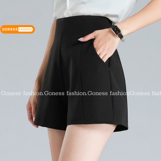 Quần đùi nữ Goness chất vải mềm thiết kế khoá sau mẫu mới GN112