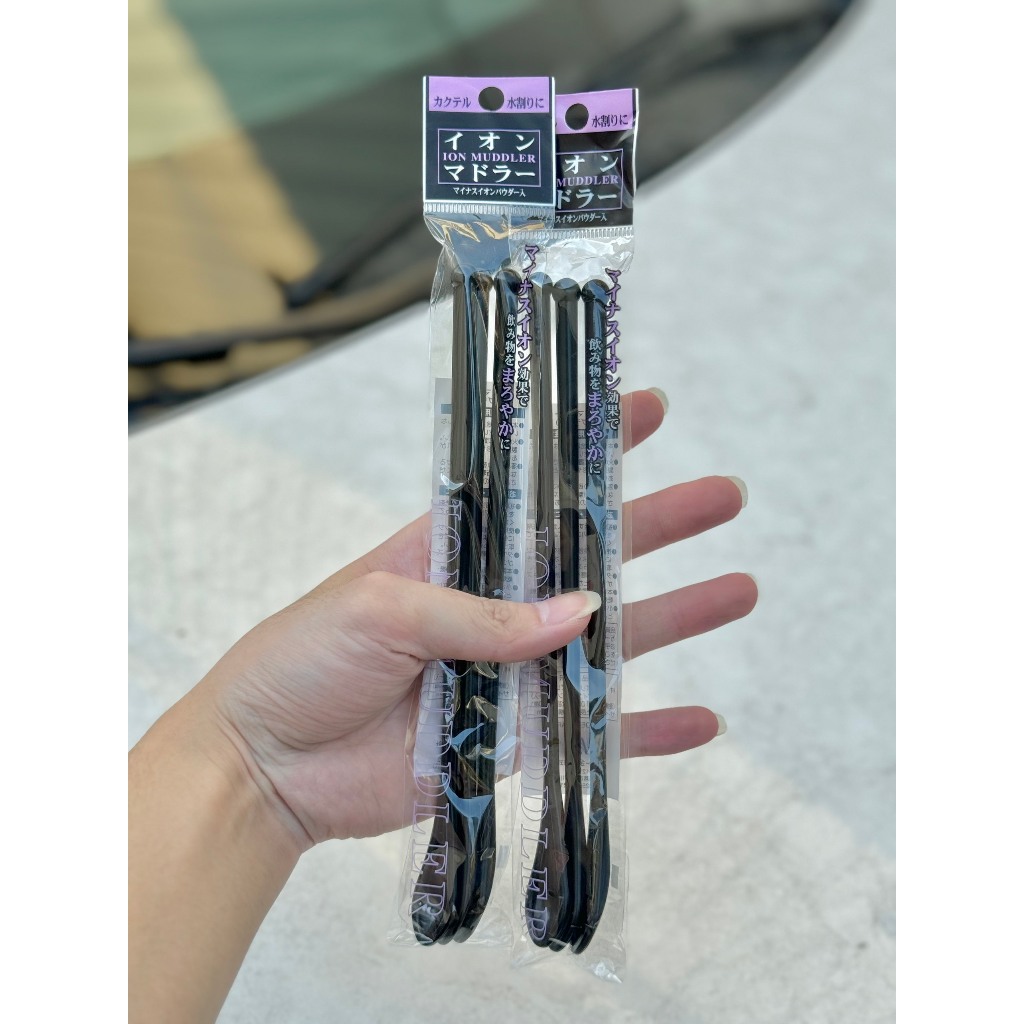 Set 3 thìa khuấy 20cm nhựa cao cấp PP Echo Japan