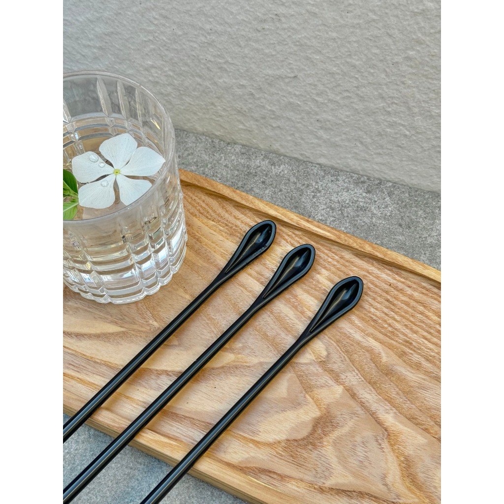 Set 3 thìa khuấy 20cm nhựa cao cấp PP Echo Japan