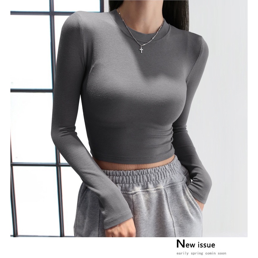 Áo thun gân cotton lạnh