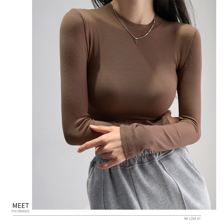 Áo thun gân cotton lạnh