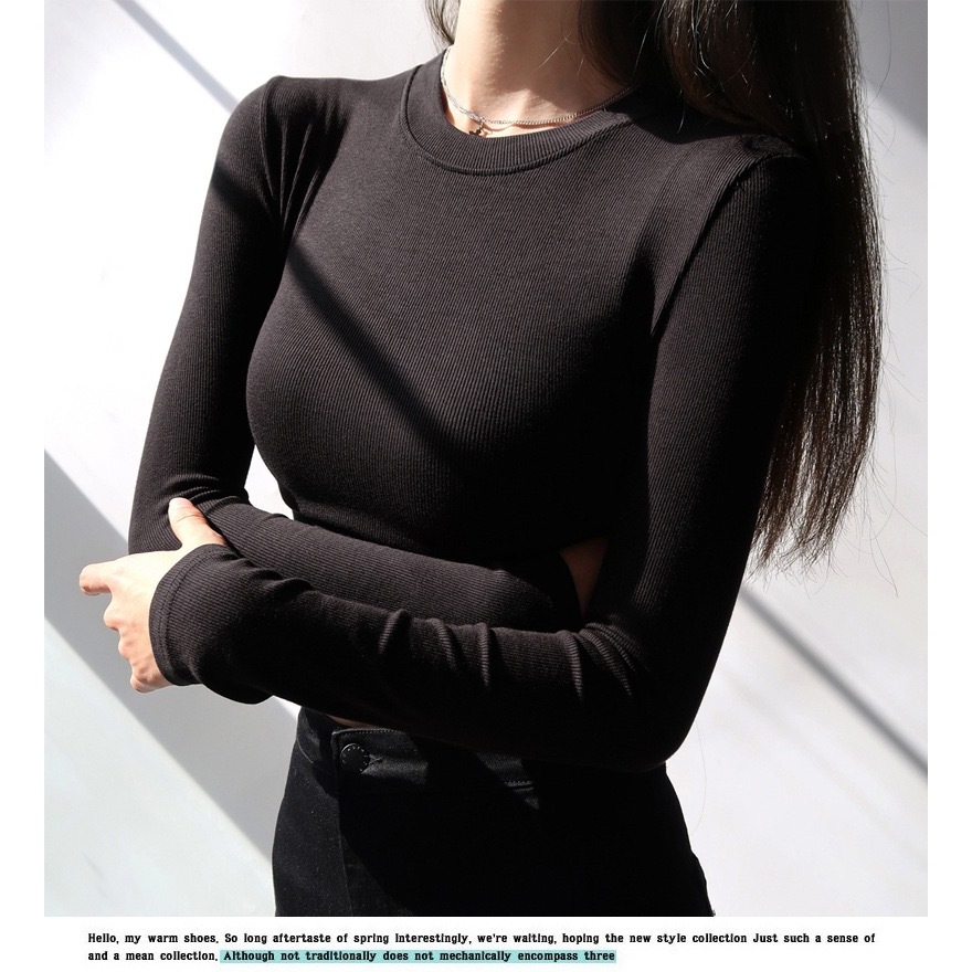 Áo thun gân cotton lạnh