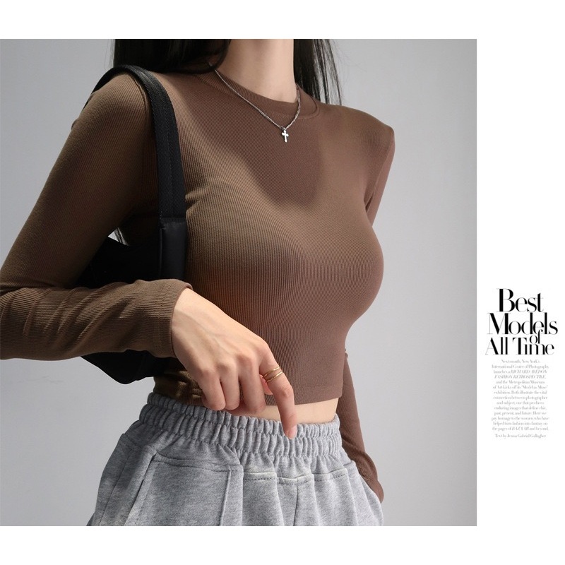 Áo thun gân cotton lạnh