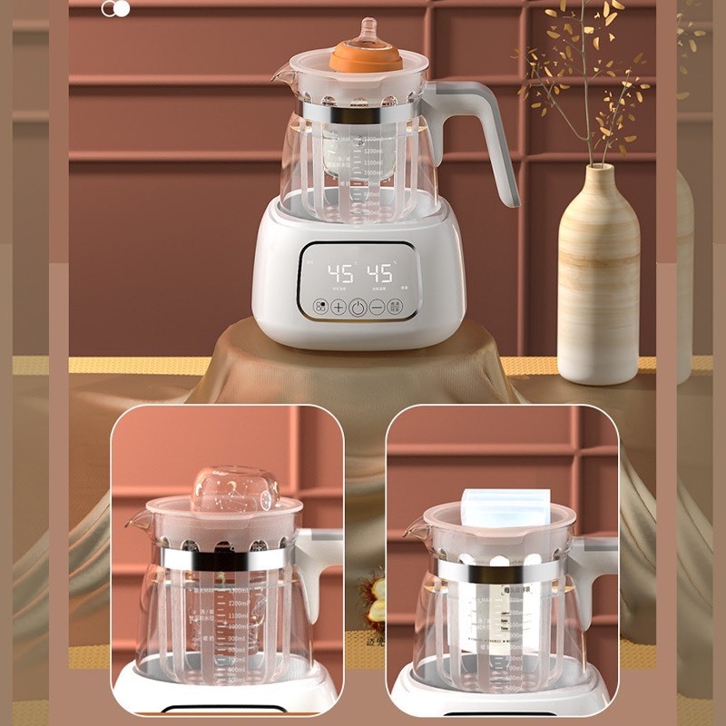 Máy đun nước, Hâm nước pha sữa, hâm sữa, tiệt trùng, khử clo đa năng MCDOUDOU - LEMKIDS