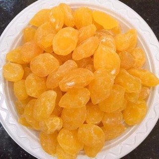 100Gr Ô mai xí muội đào vàng bao tử chua ngọt Đà Lạt loại 1