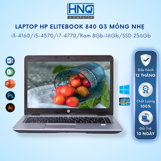 Laptop hp chính hãng ram 8gb 16gb intel core i5 - i7 ssd 256gb hnq computer