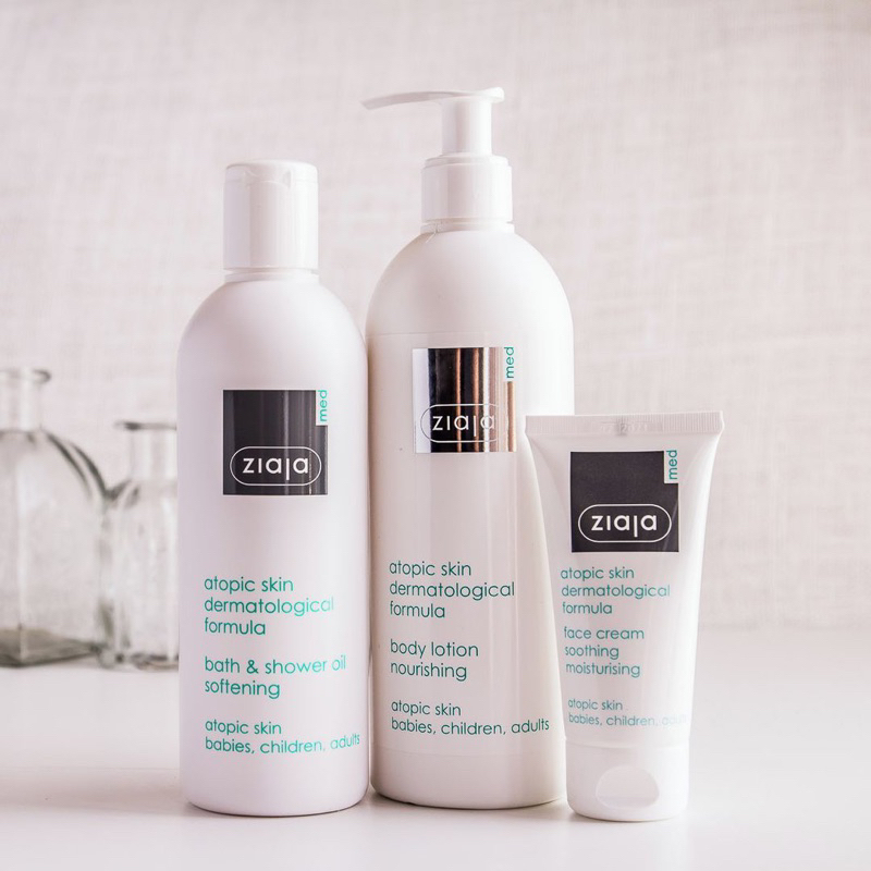 Nhũ Tương Ziaja Med 1% Ure Mượt Da Toàn Thân