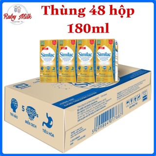 Thùng 48 hộp Sữa bột pha sẵn Similac IQ 110m/180ml