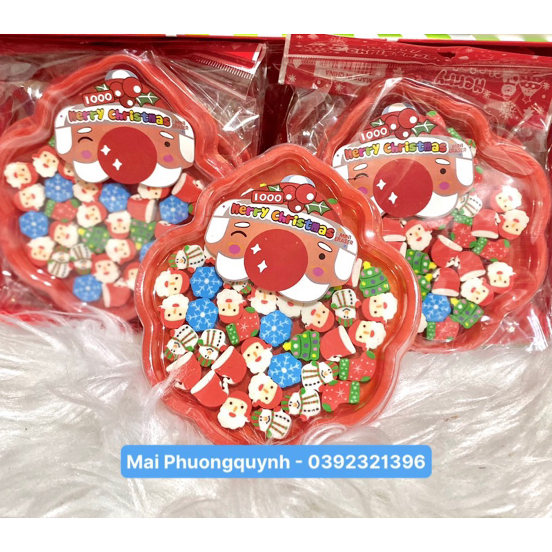 Hộp tẩy ông già noel