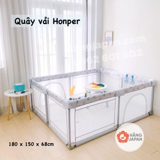 Quây tối giản chống va đập Honper HUGME 1.5m-1.8m an toàn cho trẻ nhỏ - Hàng chính hãng