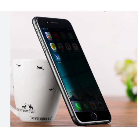 Kính cường lực chống nhìn trộm iphone 7/ IP7 Plus chống bám vân tay, full màn hình