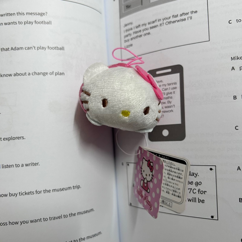 Móc khoá tsum tsum hello kitty
