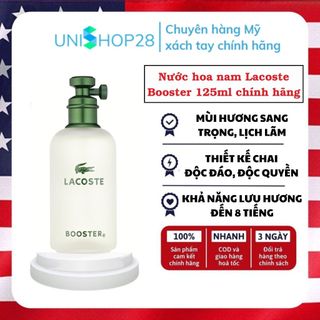 Nước hoa nam chính hãng Lacoste Booster 125ml mùi hương sang trọng, lịch lãm, phong trần Unishop28