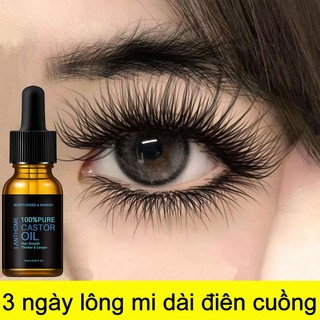 Tinh chất mọc mi 10ml kích thích mọc lông mi làm dày lông mi nhanh tự nhiên nuôi dưỡng mi dài và