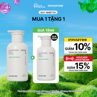Sữa dưỡng thể hương nước hoa innisfree My Perfumed Body Lotion 330ml (New 2023)
