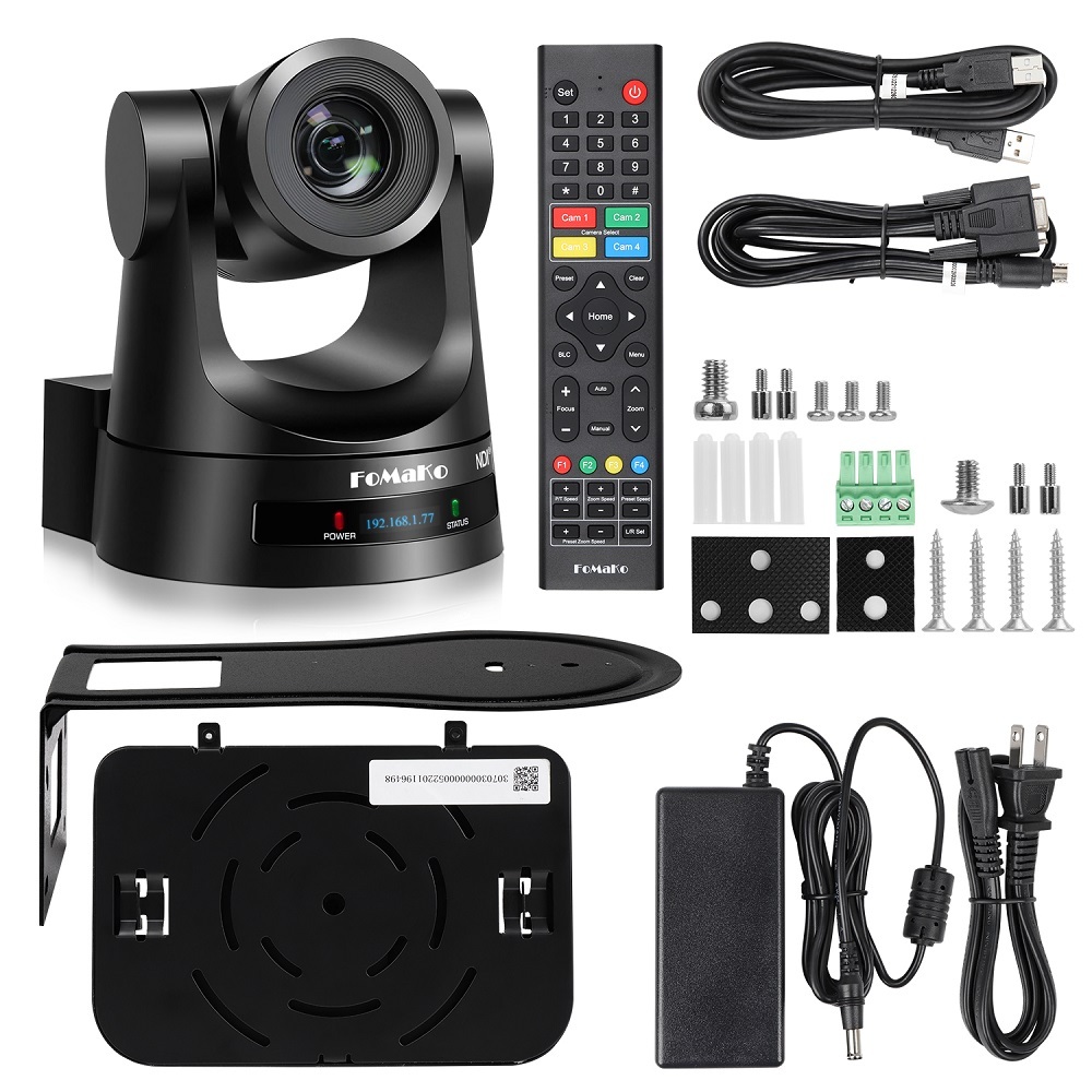 Camera NDI PTZ Fomako KN20A -Zoom quang học 20x