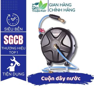 Cuộn dây nước tự rút SGCB RULO tự thu ống mềm dài 10m chống rối phi 8.0*12.0mm*10m SGGF005Thuận Phát