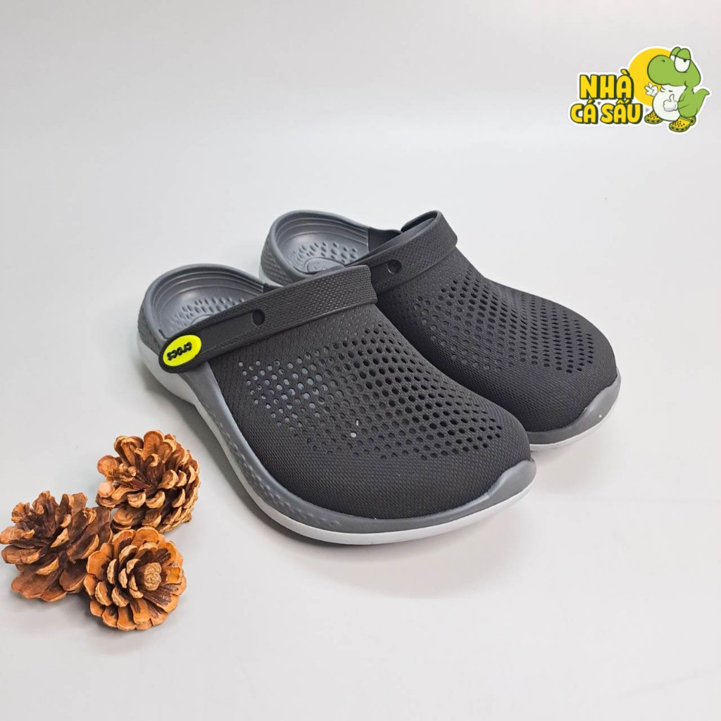 Dép cross literide 360 clogs unisex chính hãng xuất dư made in VN, dép sục cross literide 360 chính hãng nam nữ Nhacasau