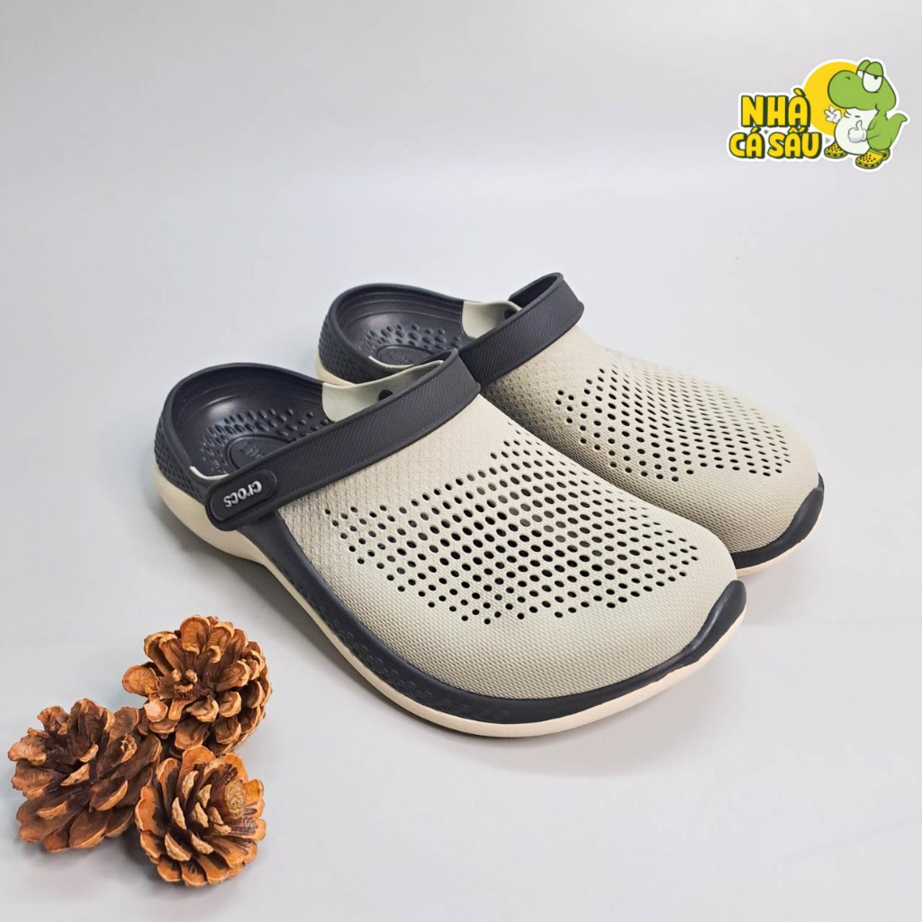 Dép cross literide 360 clogs unisex chính hãng xuất dư made in VN, dép sục cross literide 360 chính hãng nam nữ Nhacasau