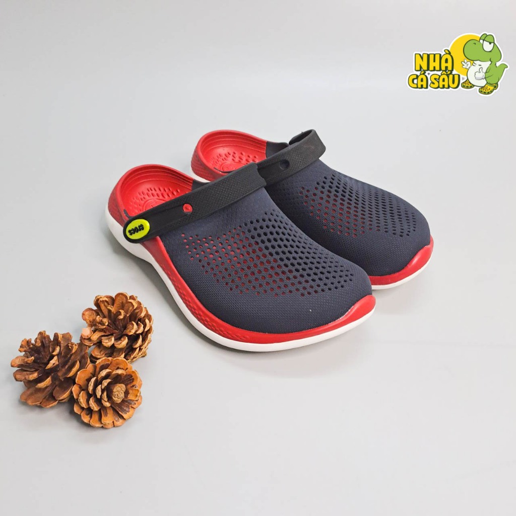 Dép cross literide 360 clogs unisex chính hãng xuất dư made in VN, dép sục cross literide 360 chính hãng nam nữ Nhacasau