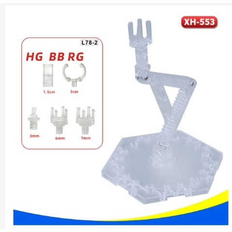 Đế Trưng Bày ,Action Base Model Effect Giá Đỡ Gundam MG RG HG