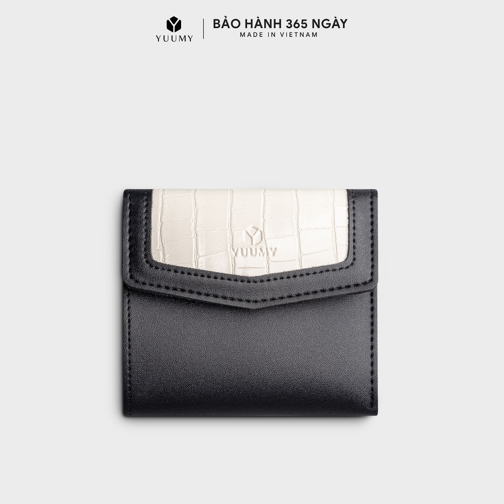 Ví da nữ thiết kế nắp YUUMY YV95 nhiều màu