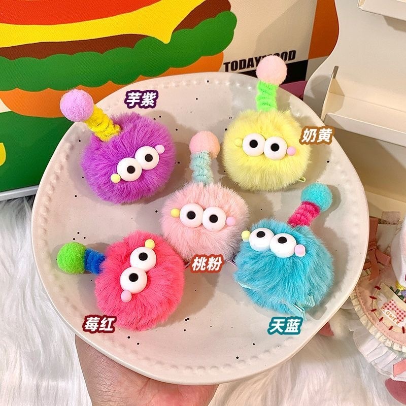 Kẹp Tóc Hình Thú Nhồi Bông Dễ Thương Cho Bé Gái - Kẹp tóc đa dạng, nhiều màu