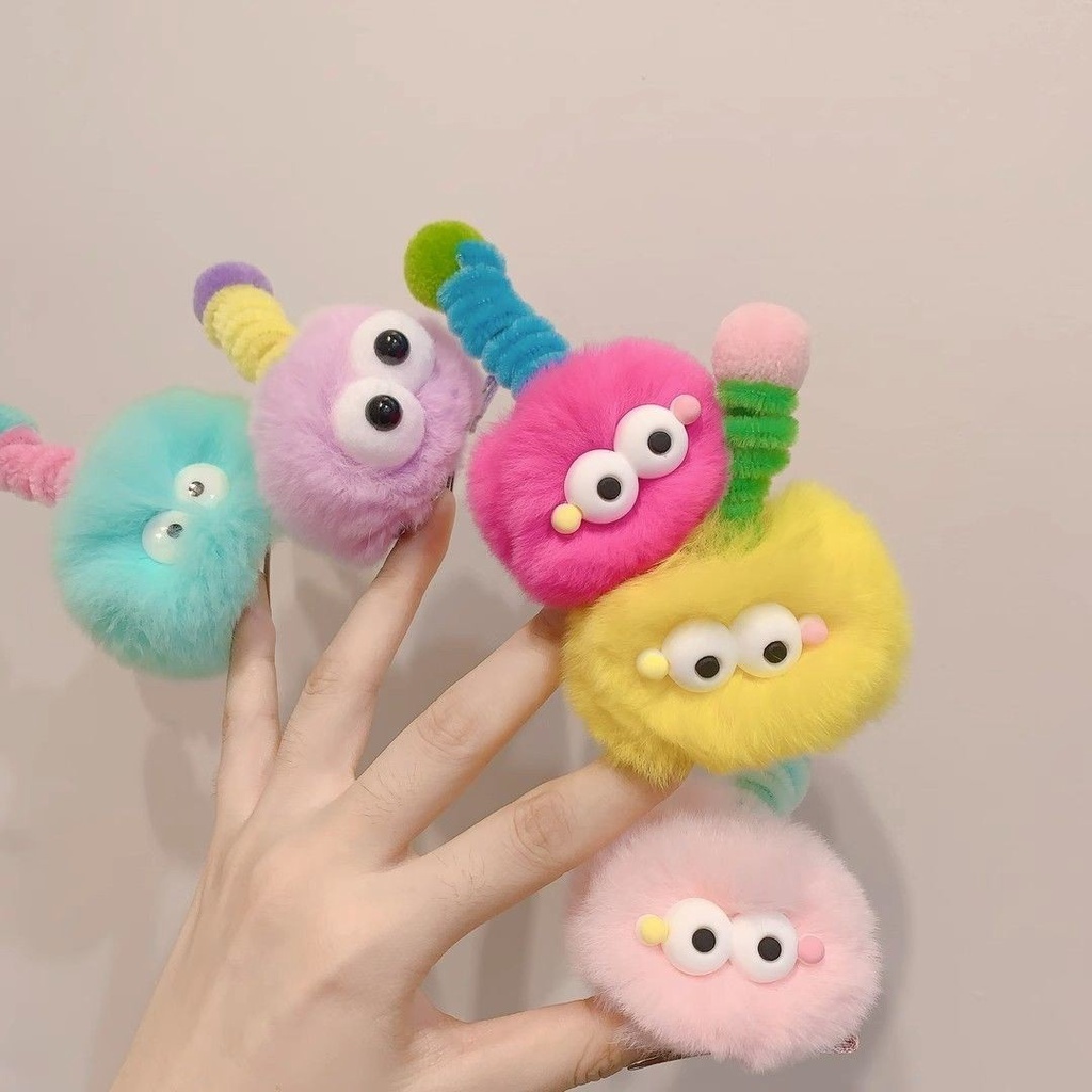 Kẹp Tóc Hình Thú Nhồi Bông Dễ Thương Cho Bé Gái - Kẹp tóc đa dạng, nhiều màu