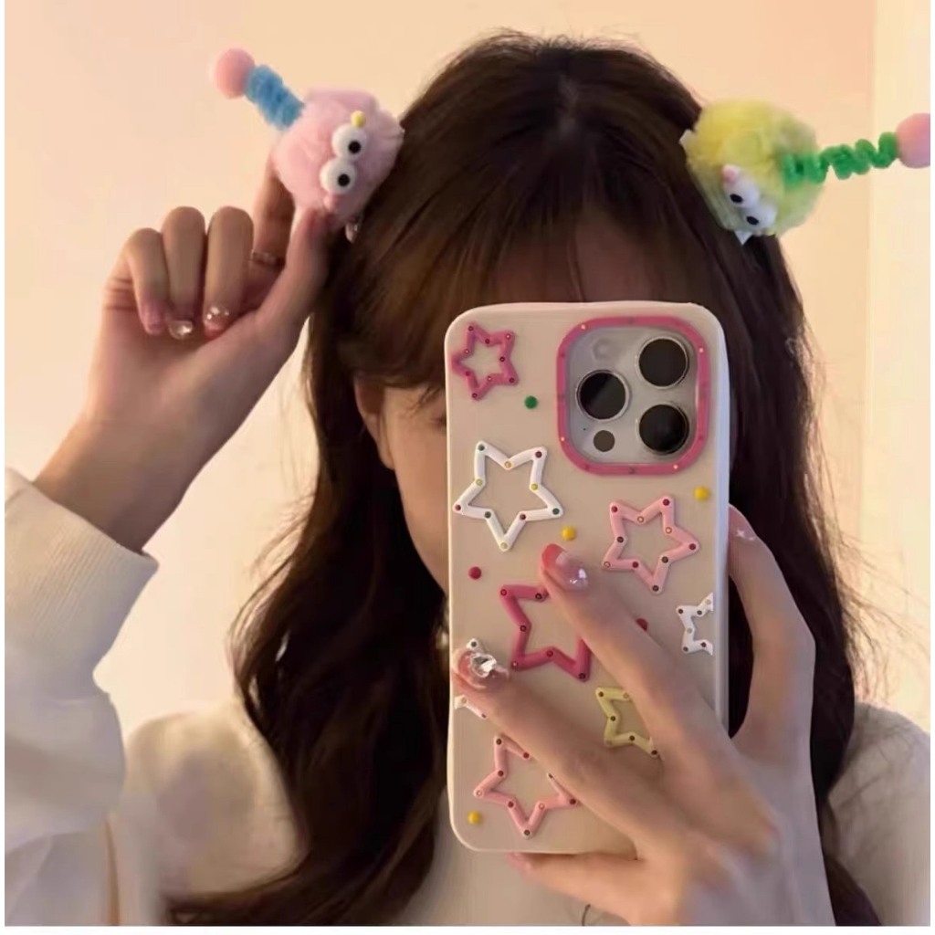 Kẹp Tóc Hình Thú Nhồi Bông Dễ Thương Cho Bé Gái - Kẹp tóc đa dạng, nhiều màu