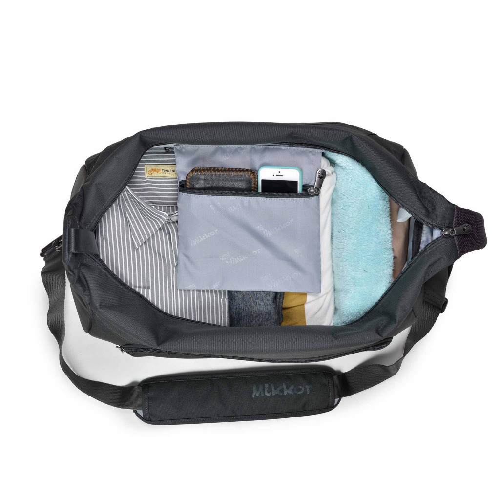 Túi thể thao Mikkor The Leroy - màu Charcoal thời trang