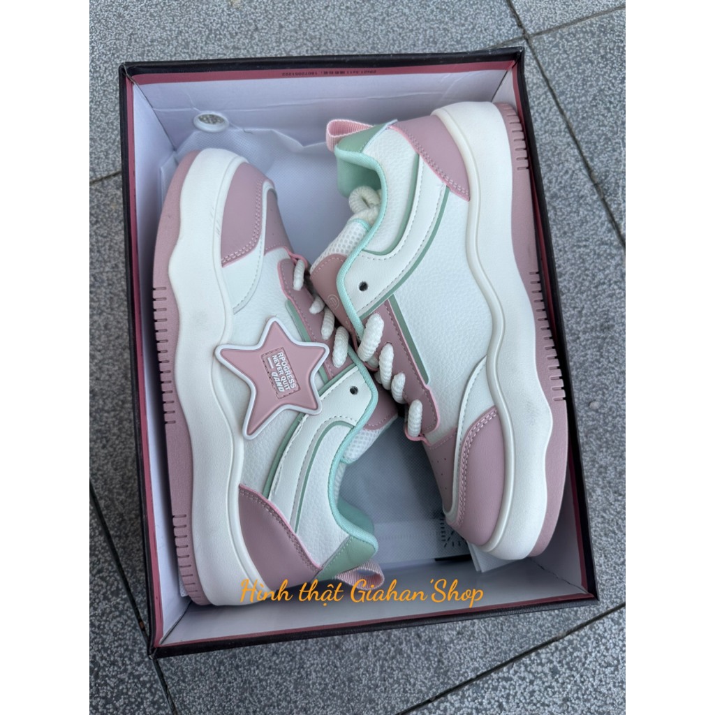 Giày sneaker nữ, giày nữ nâng đế cao siêu đẹp msp S09