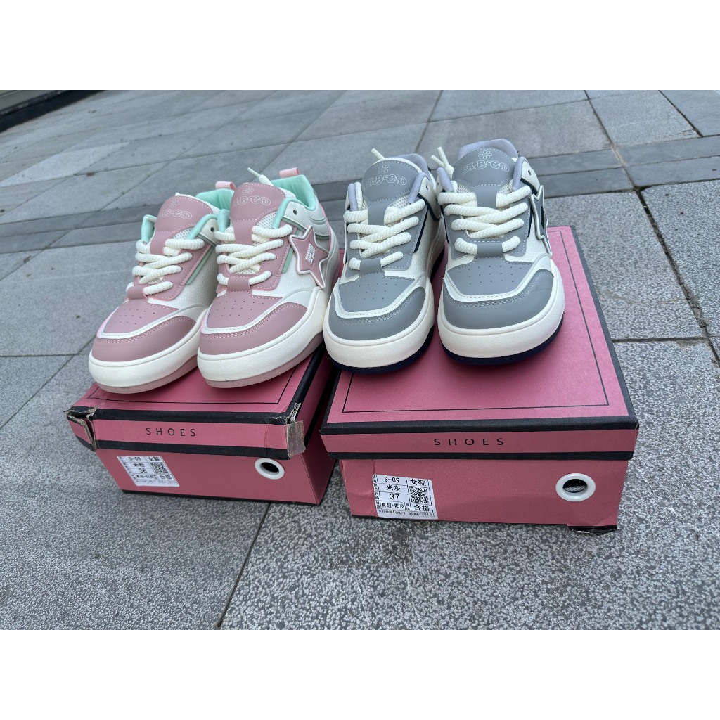 Giày sneaker nữ, giày nữ nâng đế cao siêu đẹp msp S09