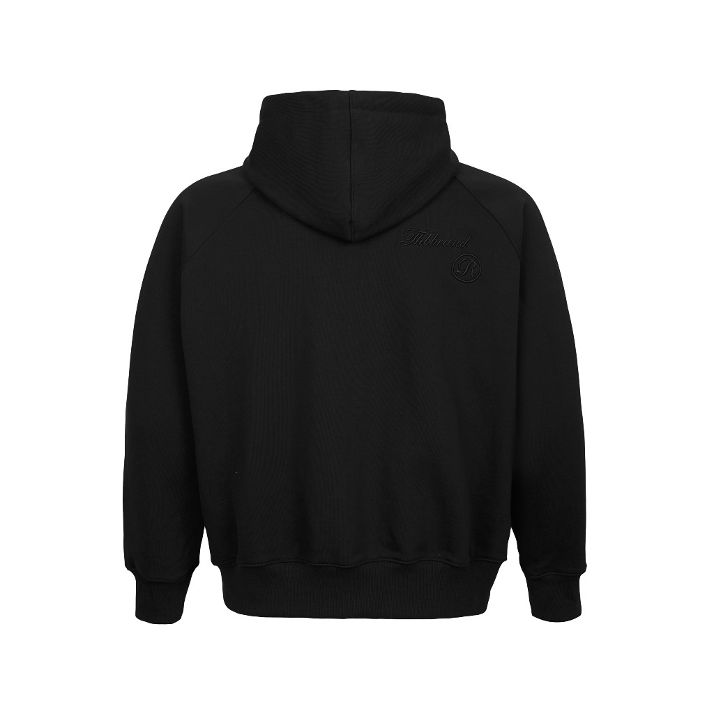 Áo khoác dây kéo BOXY ZIP HOODIE //logo thêu, cua cotton 440gsm dày dặn  - chính hãng THBBRAND