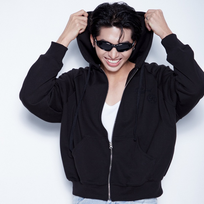 Áo khoác dây kéo BOXY ZIP HOODIE //logo thêu, cua cotton 440gsm dày dặn  - chính hãng THBBRAND