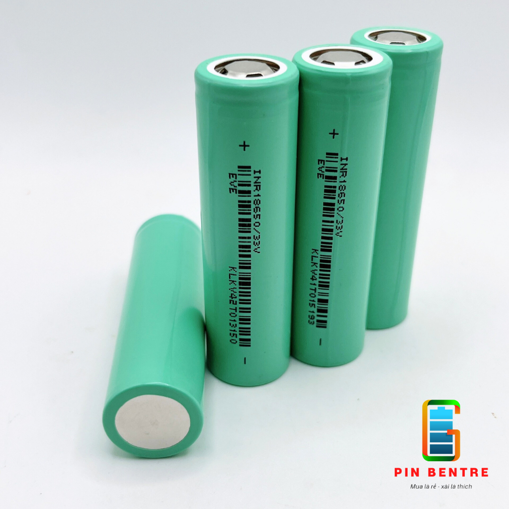 Cell pin 18650 EVE 33V 3300mah xả 3C/10A hàng mới chính hãng