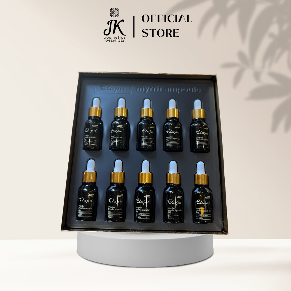 Serum TBG keo ong Propolis Elujai Myrrh Ampoule - JK Auth Cosmetics